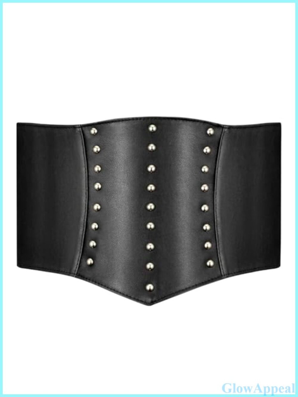 PU Leather Elastic Corset Belt Renaissance Steampunk Waist Belt for Dresses